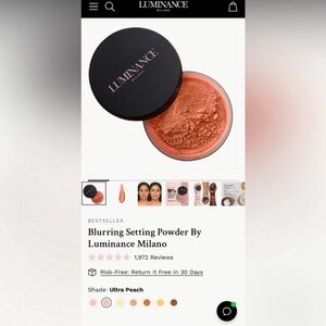 Luminance Milano Blurring Setting Powder I have 3 diff colors see other listings